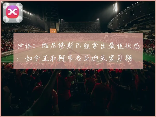 世体：维尼修斯已经拿出最佳状态，如今正和阿韦洛亚迎来蜜月期