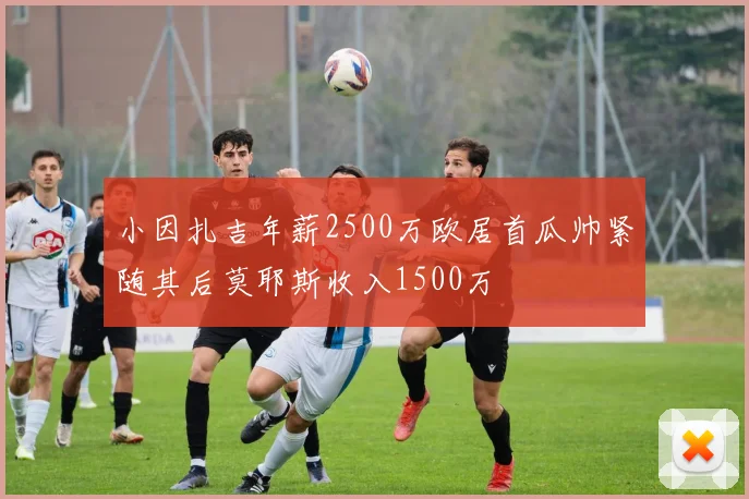 小因扎吉年薪2500万欧居首瓜帅紧随其后莫耶斯收入1500万